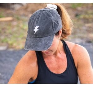 Electric Ponytail Baseball Cap